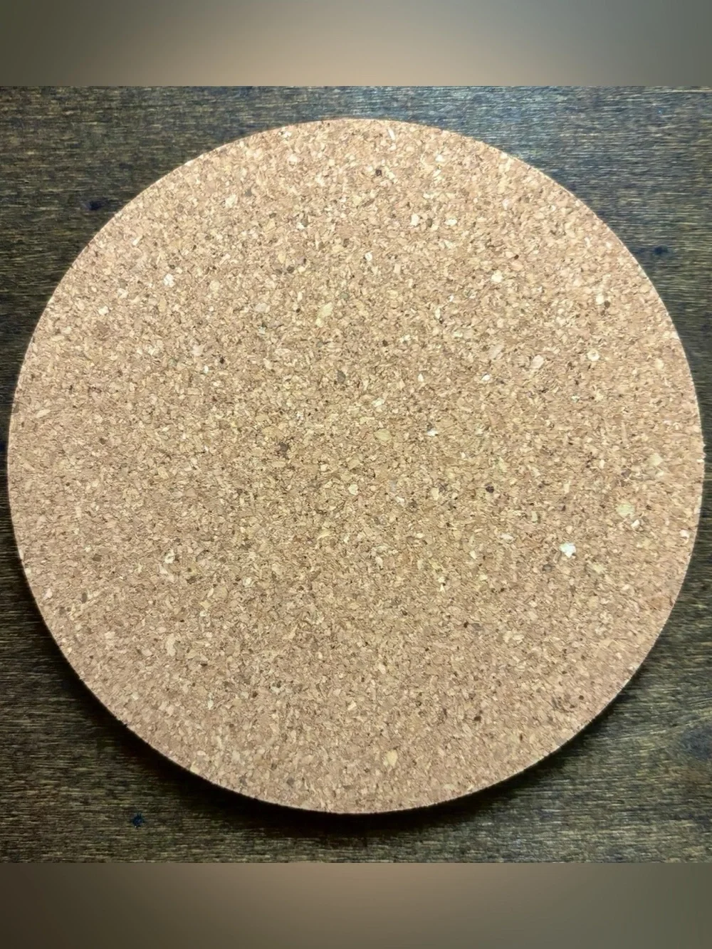 Pokemon Meowth Face Laser Engraved Cork Coaster